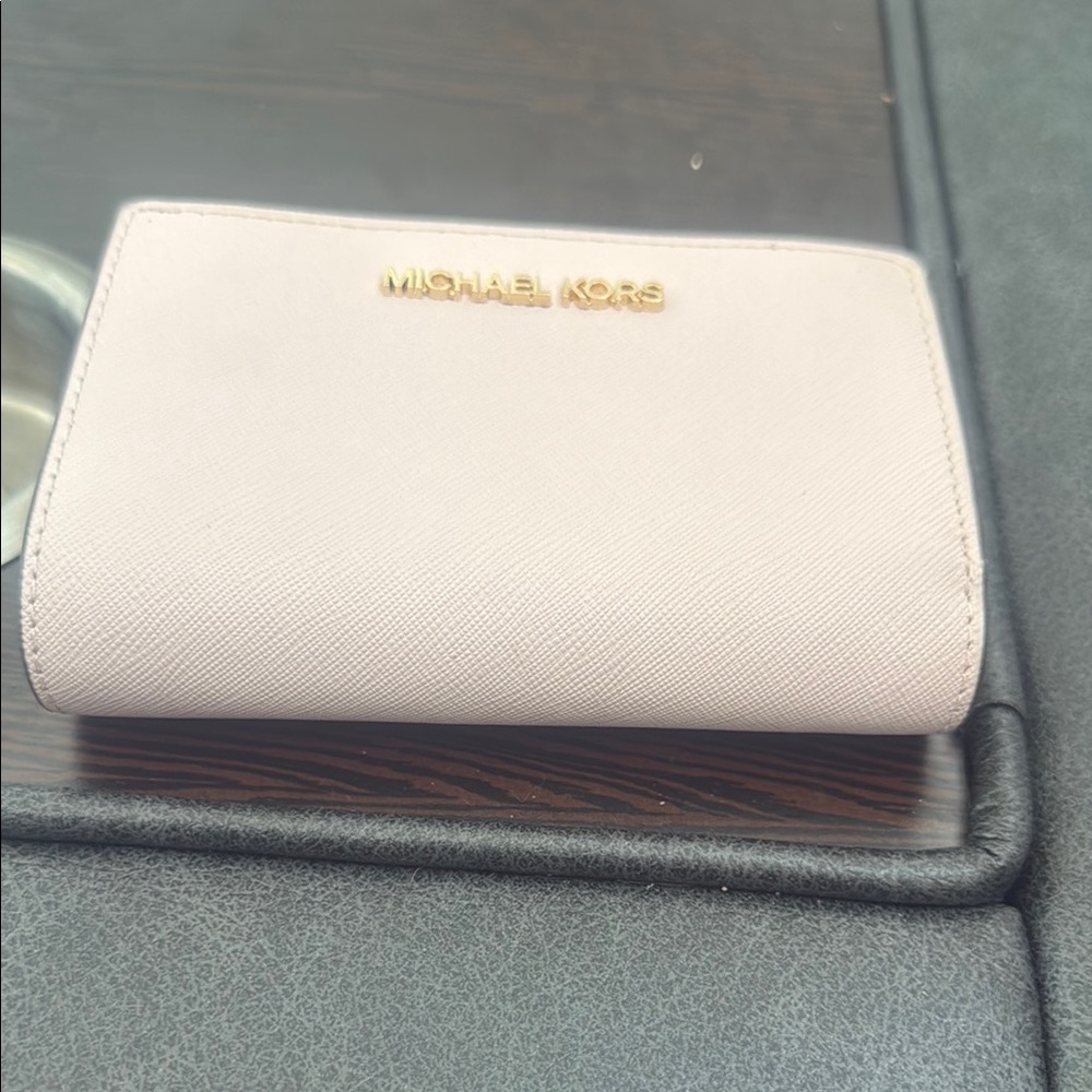 Michael Kors Pink Leather Wallet